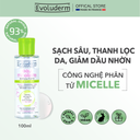 Nước tẩy trang da hỗn hợp Evoluderm 250ml nắp xanh