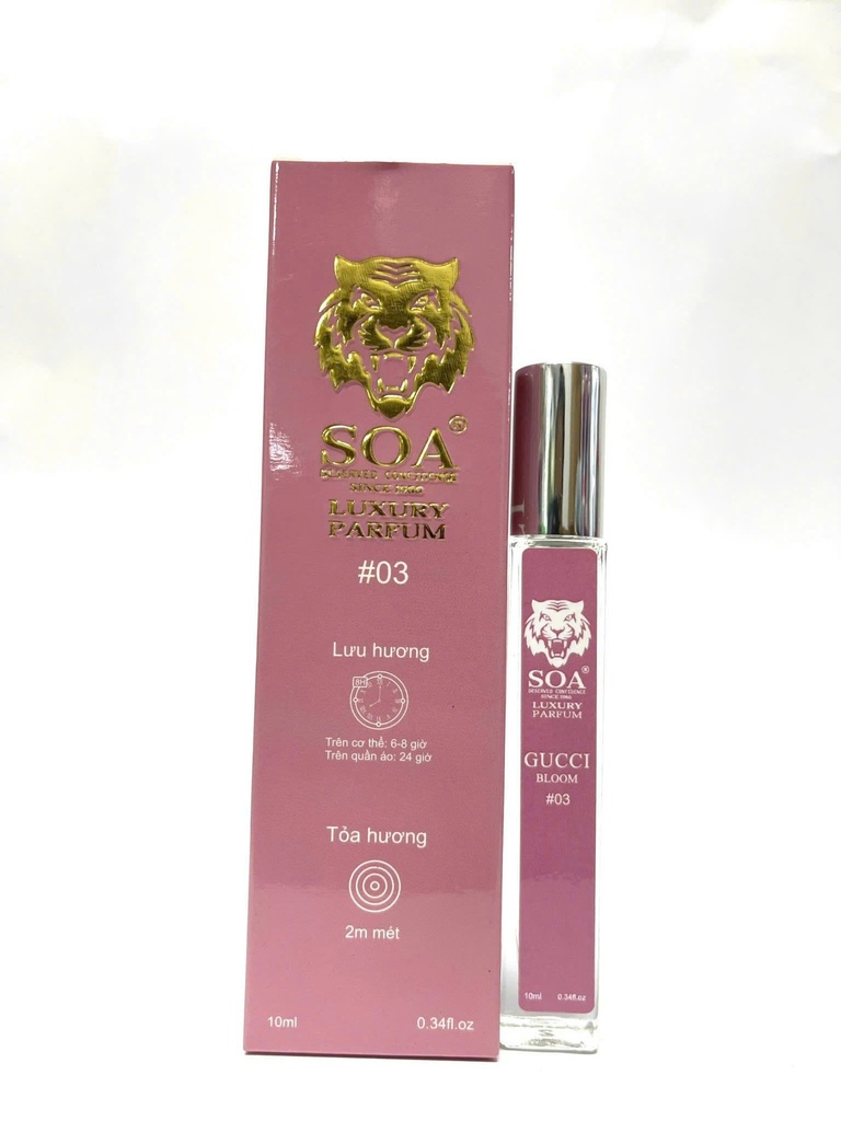 NƯỚC HOA SOA hương #3 10ml