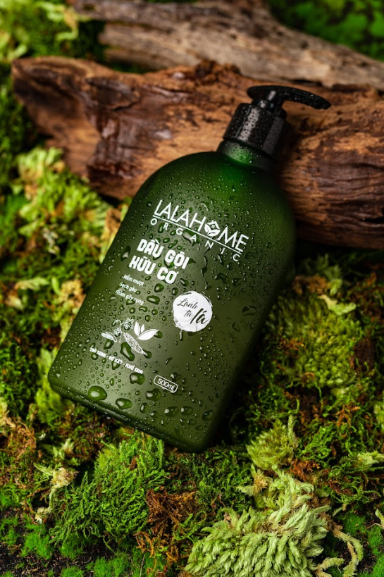 Dầu gội LALAHOME ORGANIC hương trà xanh