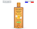 Dầu gội thiên nhiên không Silicon Evoluderm chiết xuất tinh dầu hoa trà, lưu ly và Argan dành cho tóc khô 400ml