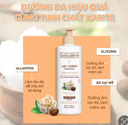 Sữa dưỡng thể thiên nhiên thuần chay Evoluderm tinh chất Bơ hạt mỡ 500ml