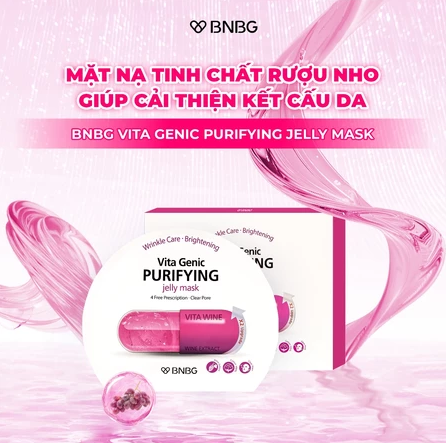 Mặt nạ BNBG VN PURIFYING JELLY Mask (10 sheets x 30ml)