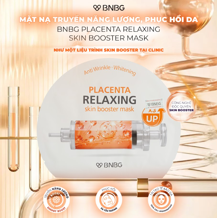 BNBG PLACENTA Relaxing Mask (30ml*10sheets)