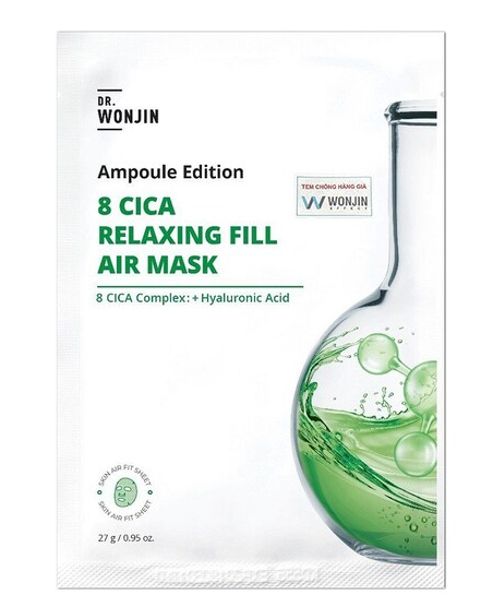Mặt Nạ WONJIN Ampoule Edition CICA Relaxing Fill Air Mask
