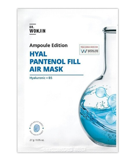 Mặt Nạ WONJIN Ampoule Hyal Pantenol Fill Air Mask