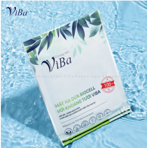 "Combo giải nhiệt 2  ( 1 khoáng 100ml+ 3 miếng nạ dừa tiêu chuẩn)"