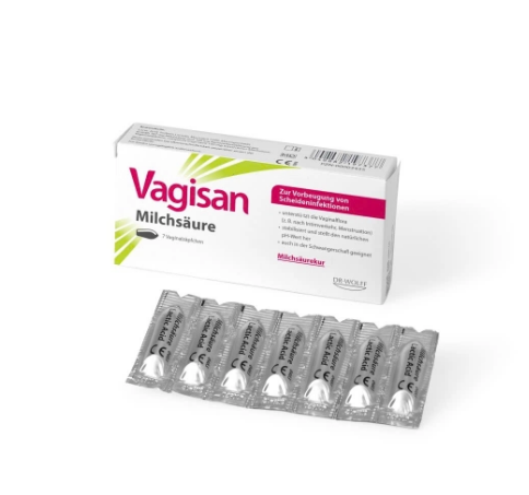 Viên đặt pH Vagisan Milchsäure 7 viên
