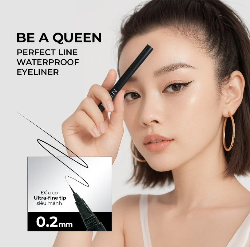 Bút Kẻ Mắt Chống Nước Neom Be A Queen Perfect Line