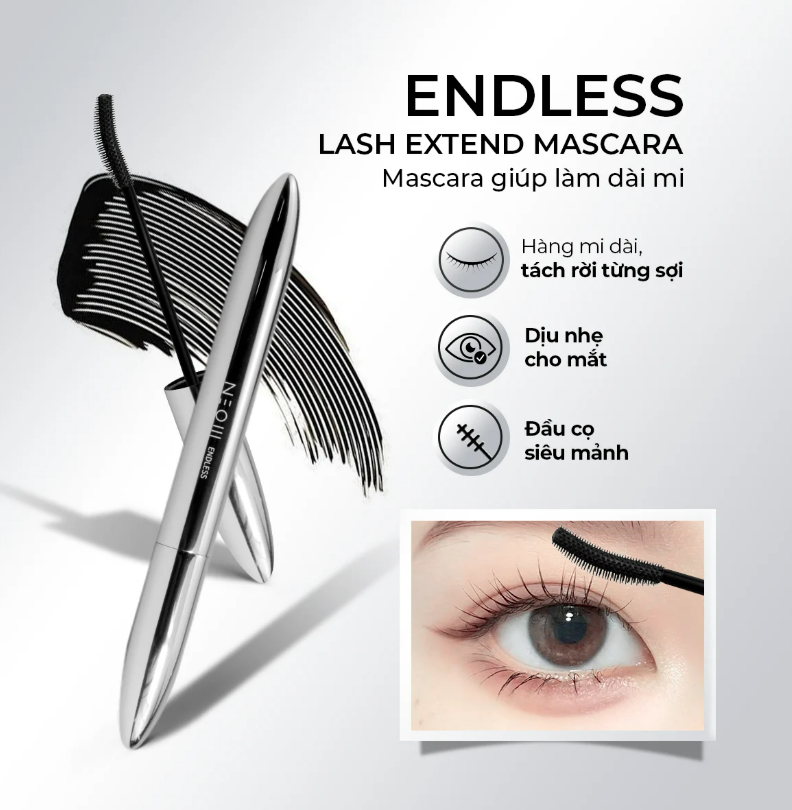 Mascara Giúp Làm Dài Mi Neom Endless