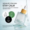 Serum Phục Hồi Chứa Ceramides Và Bồ Công Anh Neom Stay Calm