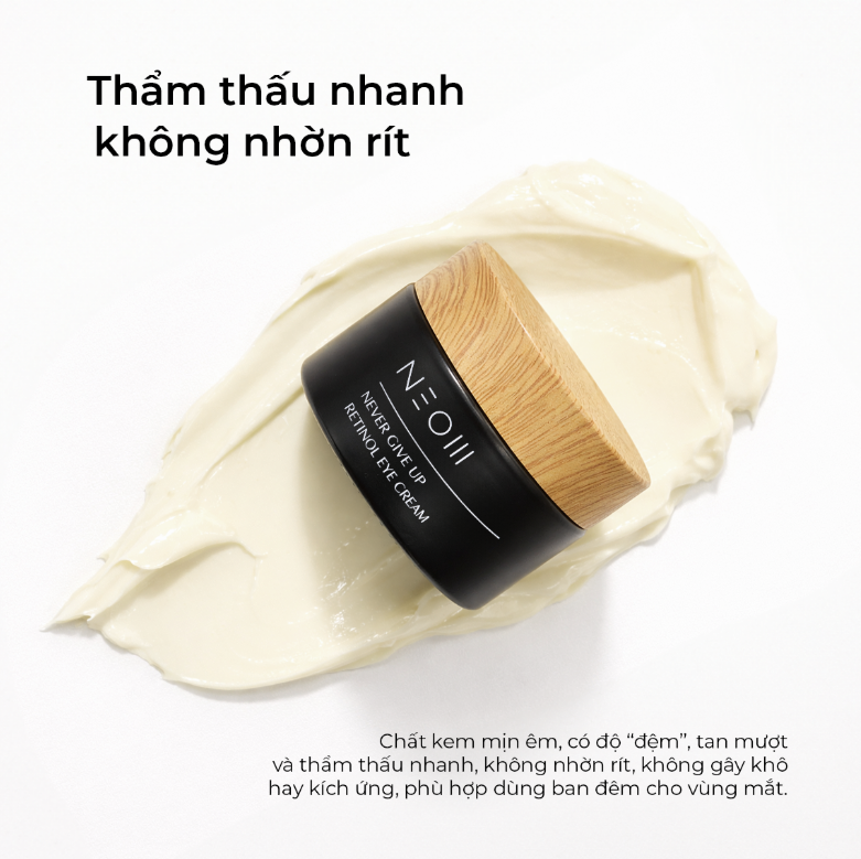 Kem Dưỡng Mắt Chứa Retinol Neom Never Give Up