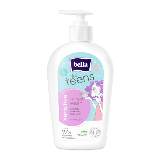 Bella Sensitive Intimate Wash for Teens - Gel vệ sinh BELLA TEENS