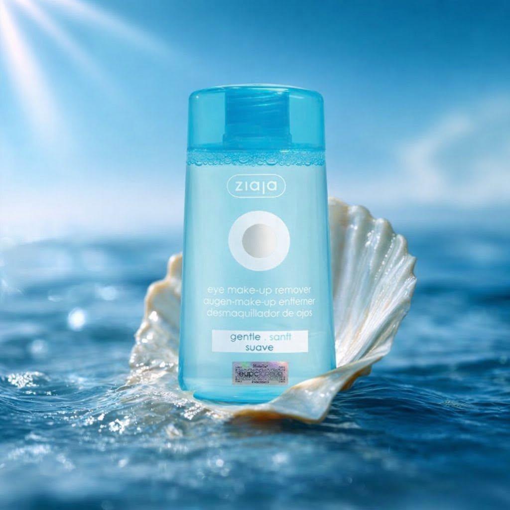 Ziaja Eye Make-up Remover 120ml - Nước tẩy trang dịu nhẹ