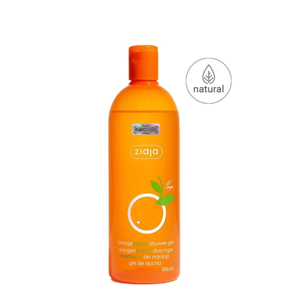 Ziaja Orange Butter Shower Gel 500ml - Sữa tắm Sáp Cam