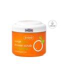 Ziaja Orange Butter Shower Scrub Energising with Microgranules 200ml - Tắm tẩy tế bào chết hạt siêu nhỏ Sáp Cam
