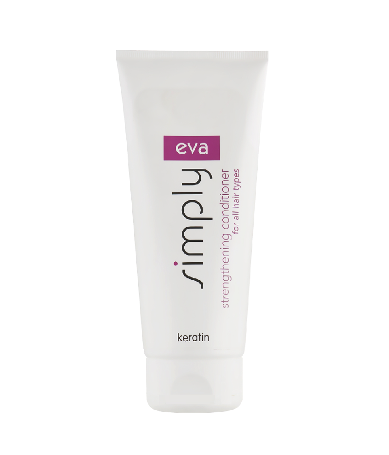 Eva Simply Strengthening Conditioner For All Hair Types 200ml - Dầu xả Keratin cho mọi loại tóc