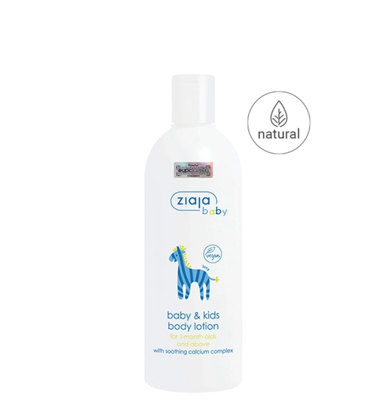 Ziaja Baby Baby & Kids Body Lotion For 1-month-olds and above 300ml - Sữa Dưỡng Ẩm Làm Mềm Bảo Vệ Toàn Thân Cho Trẻ Từ 1 Tháng Tuổi