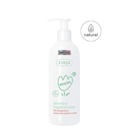 Ziaja Mum Feminine Hygiene Wash 300ml - Dung Dịch Vệ Sinh Dành Cho Mẹ Bầu