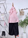 Set váy labubu không tay xinh xỉu
