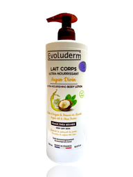 Sữa dưỡng thể thiên nhiên thuần chay Evoluderm tinh chất Argan 500ml